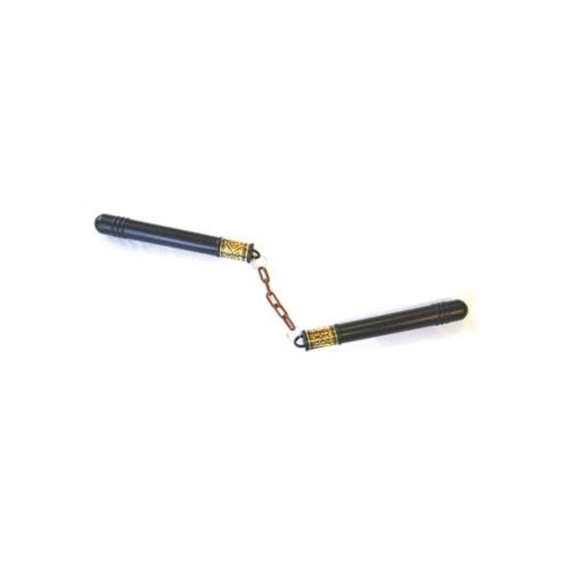 10-Inch Costume Toy Nunchucks Weapon