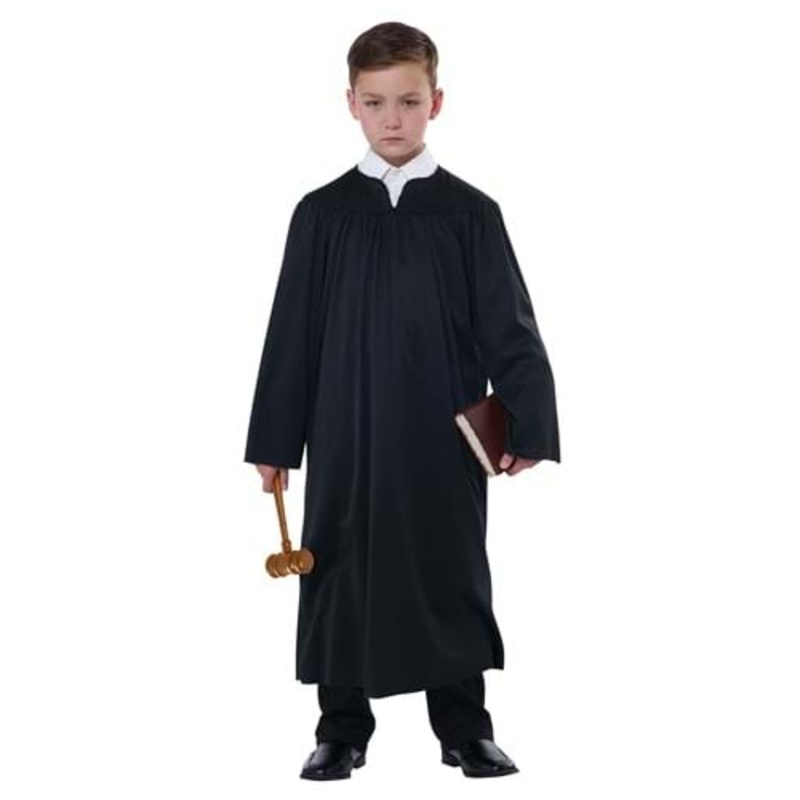 3 Piece Judge Kit Costume for Kids