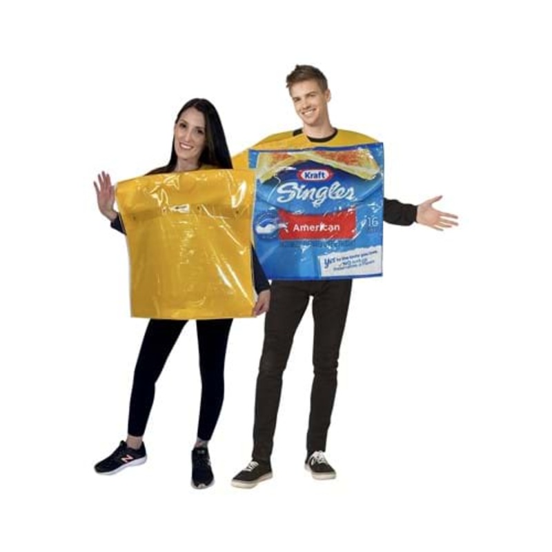 Kraft Singles Cheese Costume for Couples
