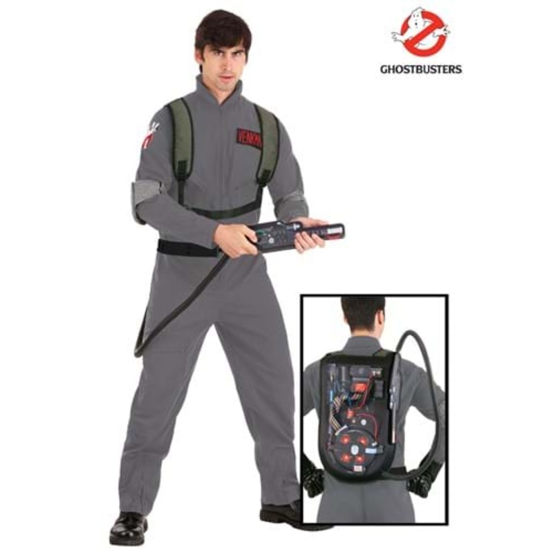 Men's Plus Size Ghostbusters 2 Cosplay Costume