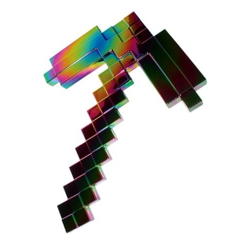 Minecraft Anniversary Netherite Pickaxe Costume Accessory