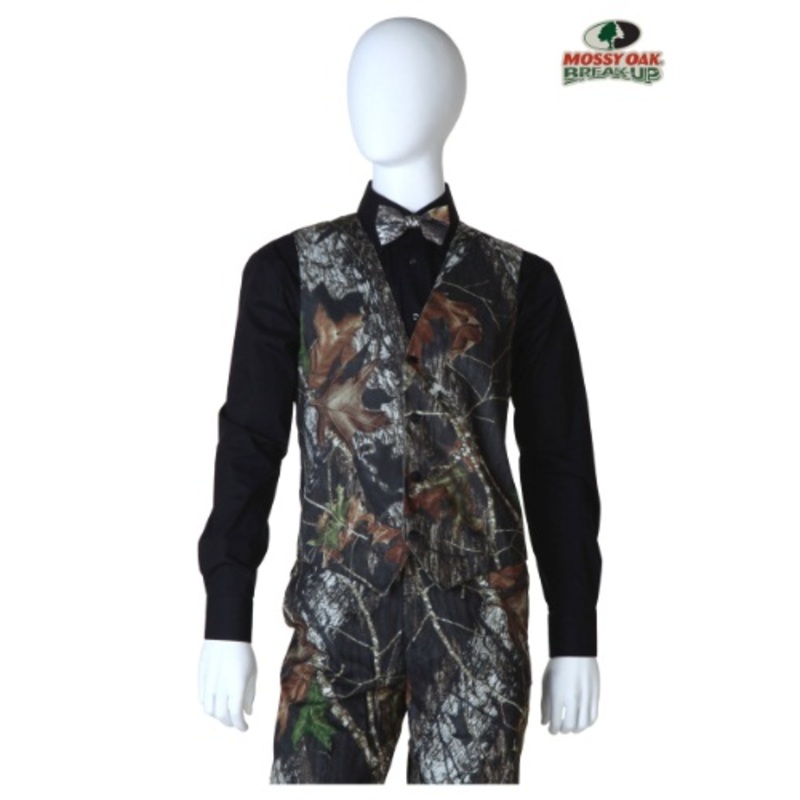 Mossy Oak Camo Tuxedo Vest