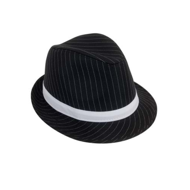 Adult Pin Striped Gangster Costume Hat