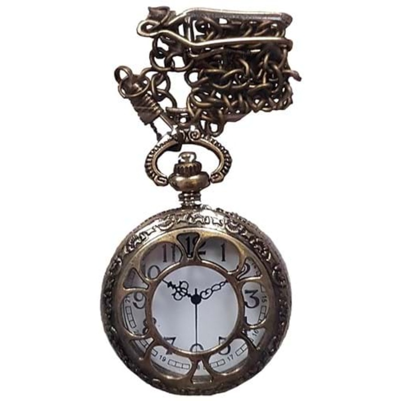 Metal Pocket Watch Costume Accessory