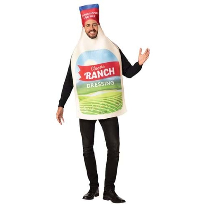 Ranch Dressing Bottle Costume for Adults