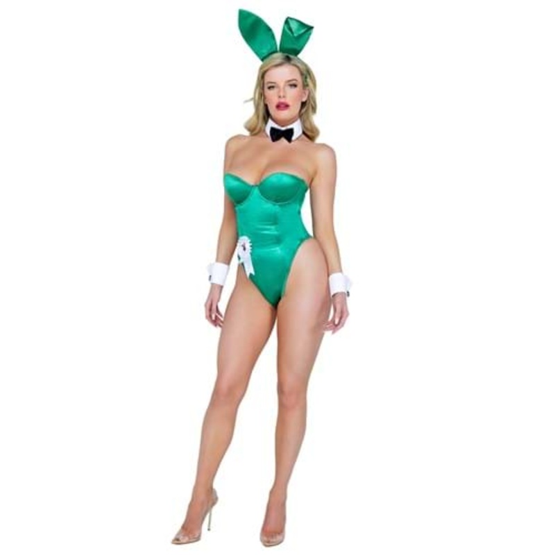 Sexy Green Playboy Bunny Costume for Women