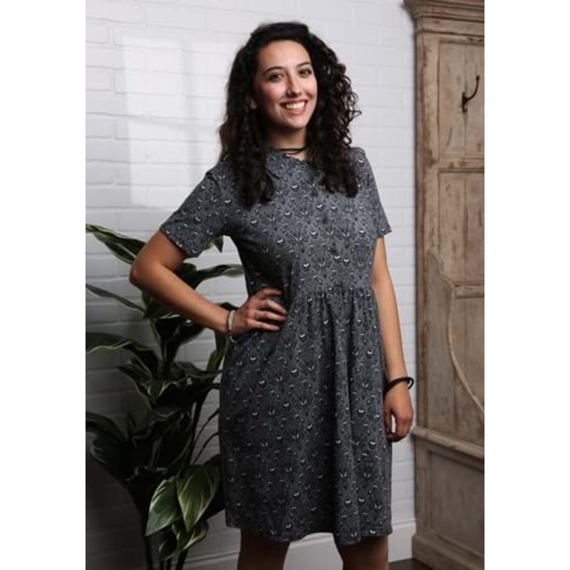 Wallpaper Button Up Haunted Mansion Dress