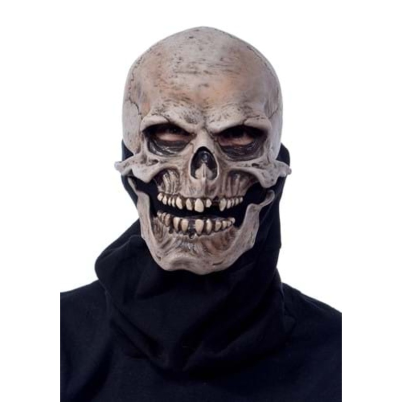 Adult Moving Mouth Skull Mask