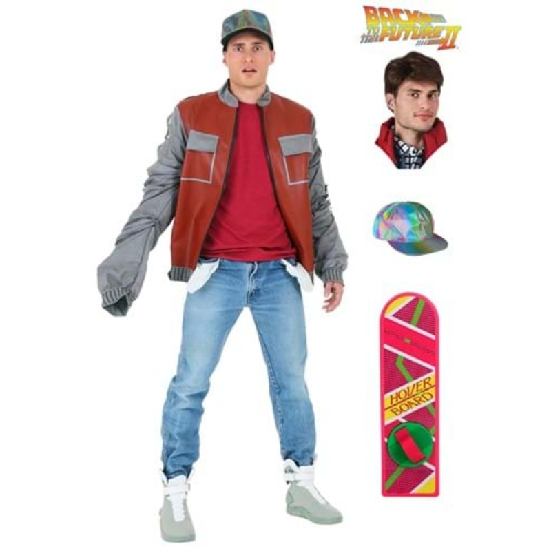 Back to the Future Men's Marty McFly Costume Package