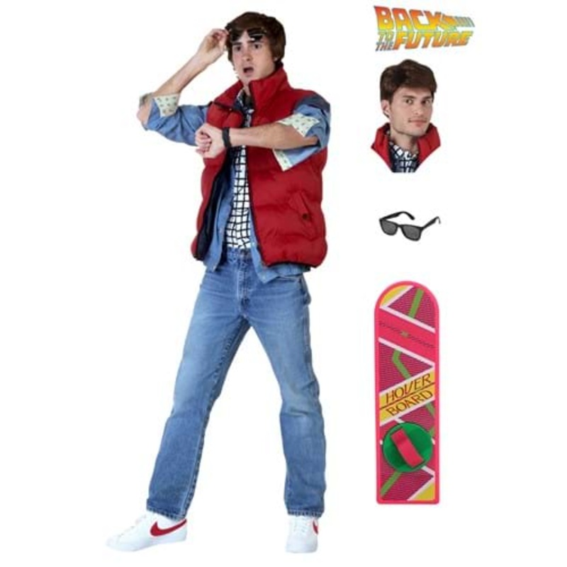 Men's Back to the Future Marty McFly Costume Package