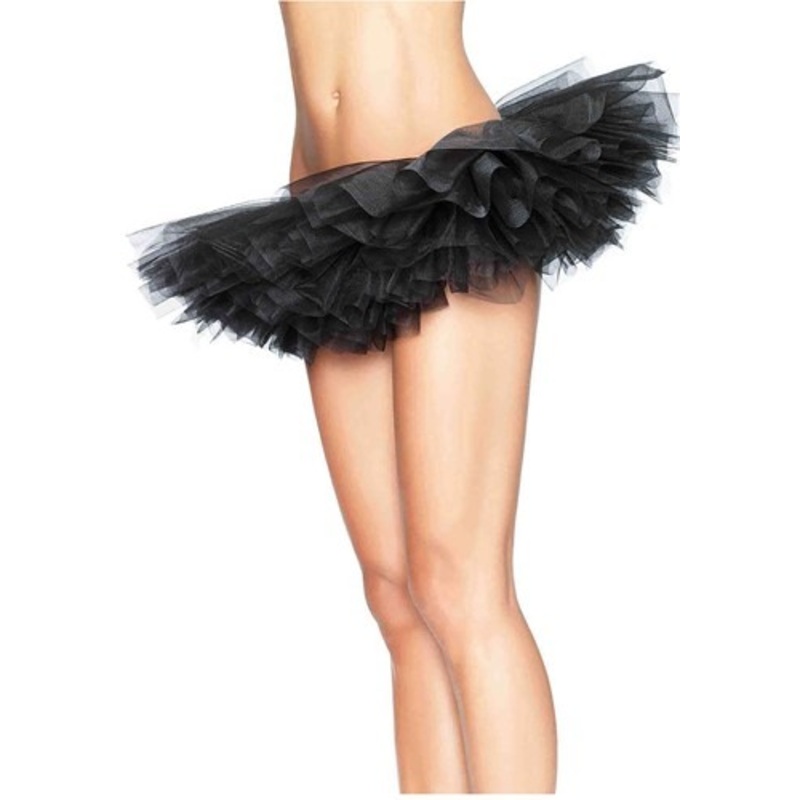 Women's Black Organza Tutu