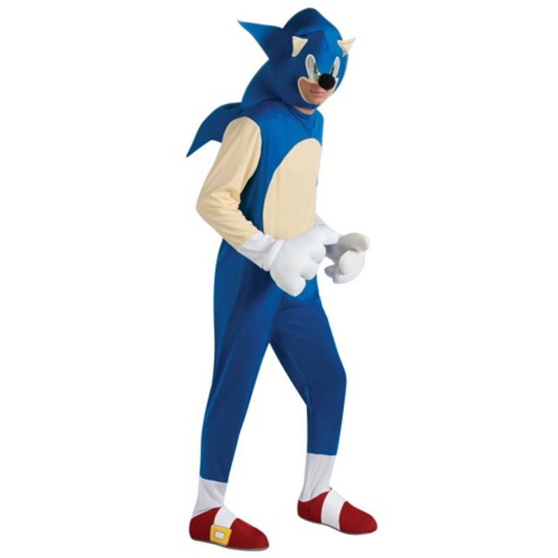 Adult Deluxe Sonic Costume