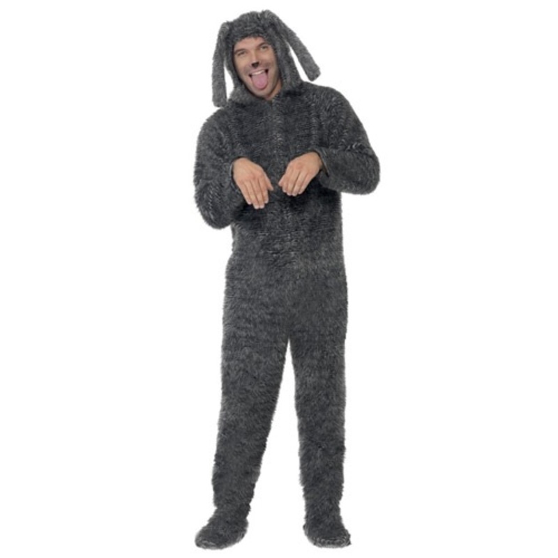 Adult Fluffy Dog Costume