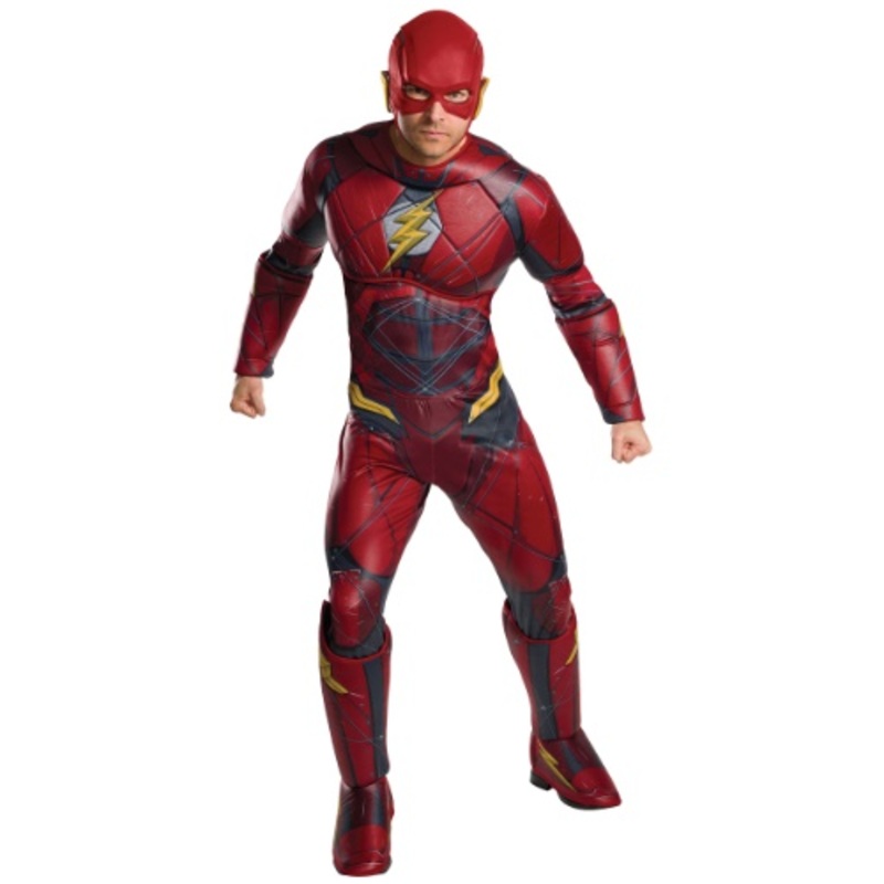 Justice League Adult Deluxe Flash Costume