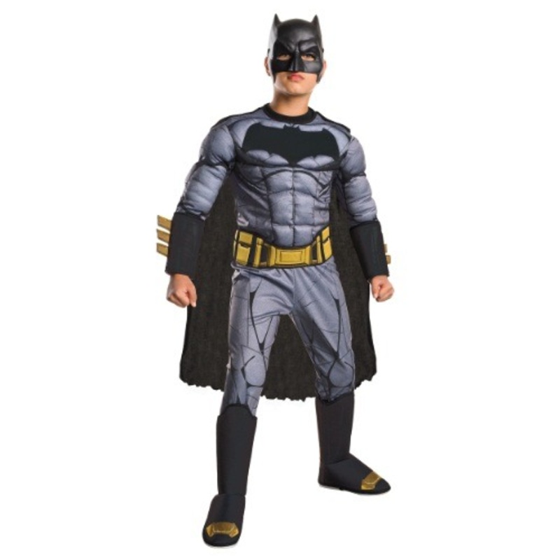 Kid's Child Dawn of Justice Batman Deluxe Costume