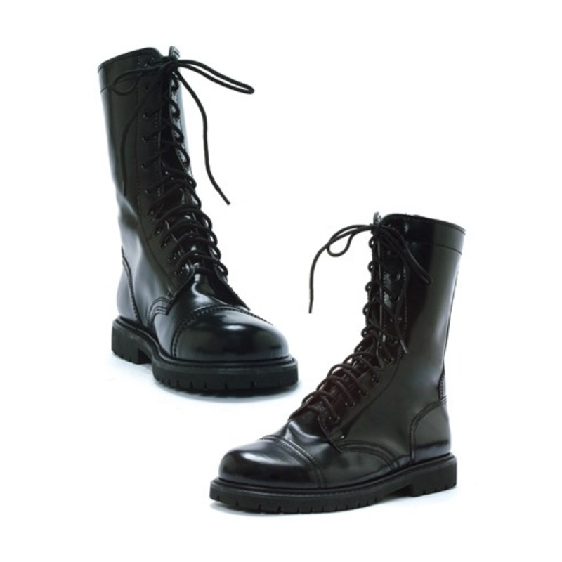 Men's Black Combat Boots
