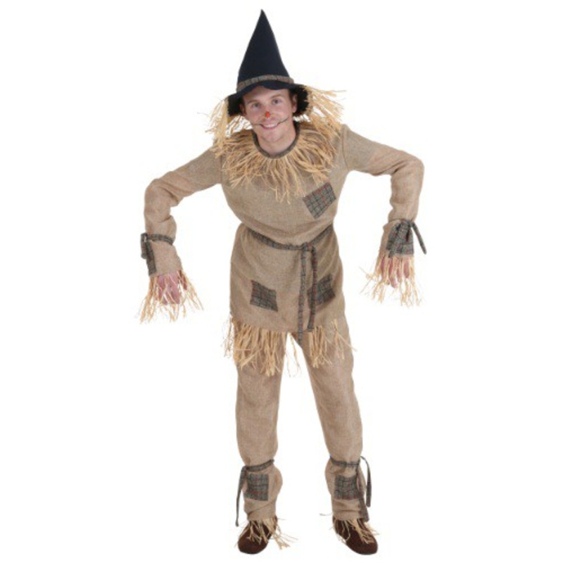 Men's Plus Size Silly Scarecrow Costume