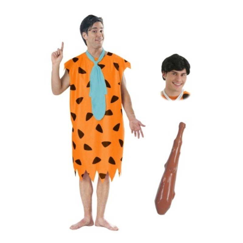 Mens Fred Flintstone Costume Package from The Flintstones