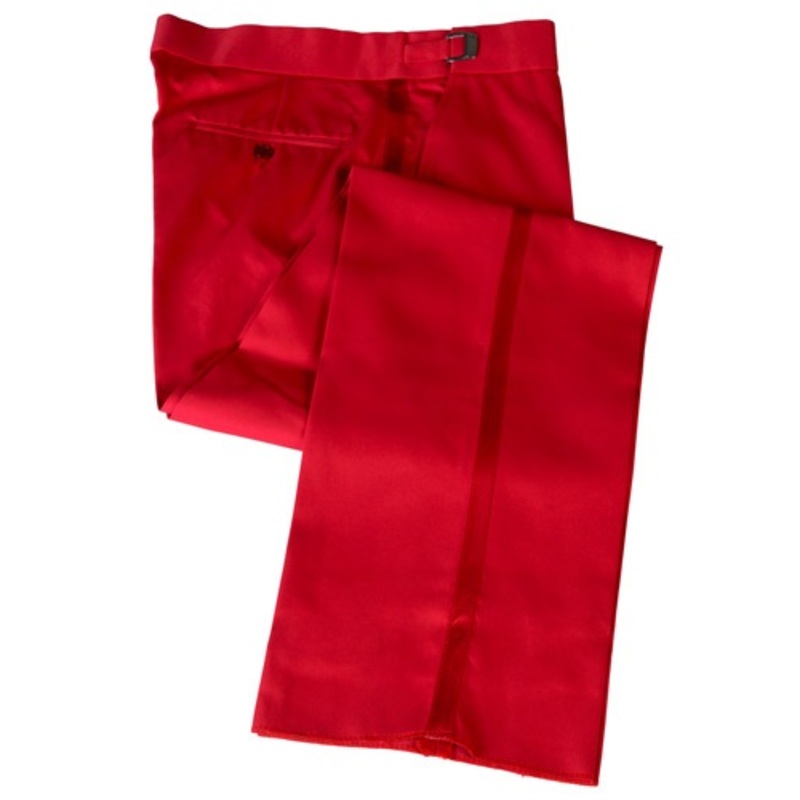 Red Tuxedo Pants