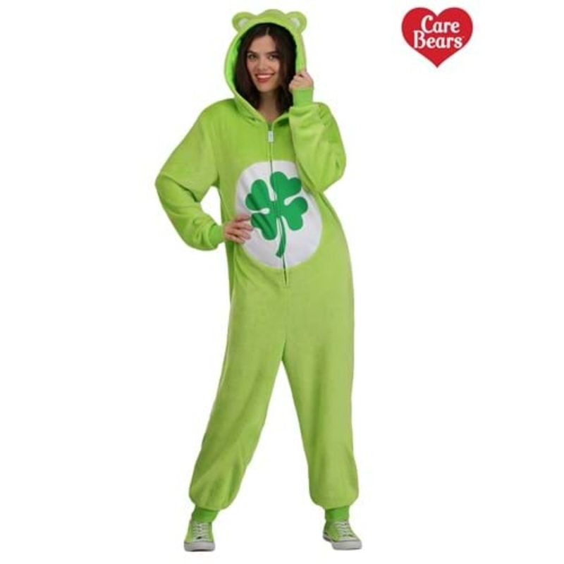 Adult Care Bears Good Luck Bear Costume Onesie