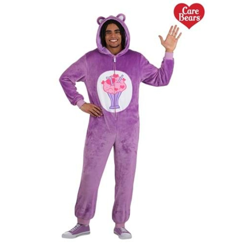 Adult Care Bears Share Bear Costume Onesie