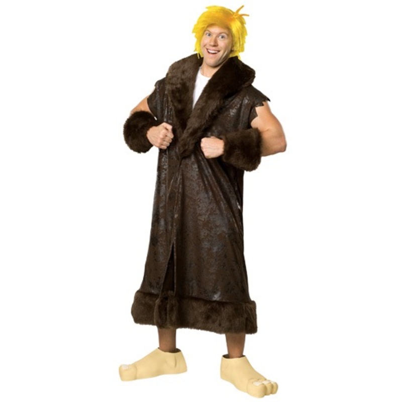 Adult Deluxe Barney Rubble Costume