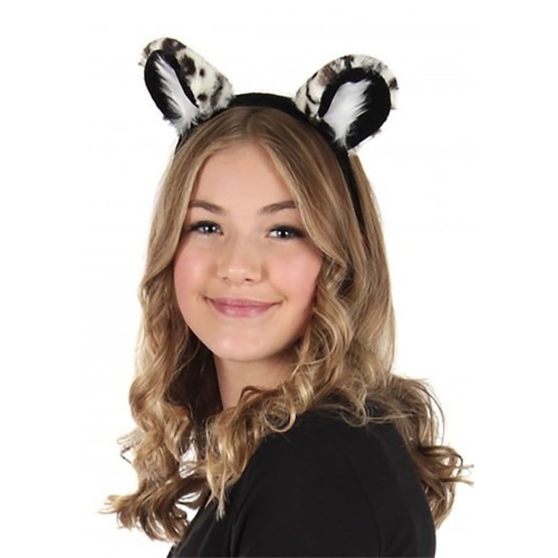 Deluxe Snow Leopard's Ears Costume Headband
