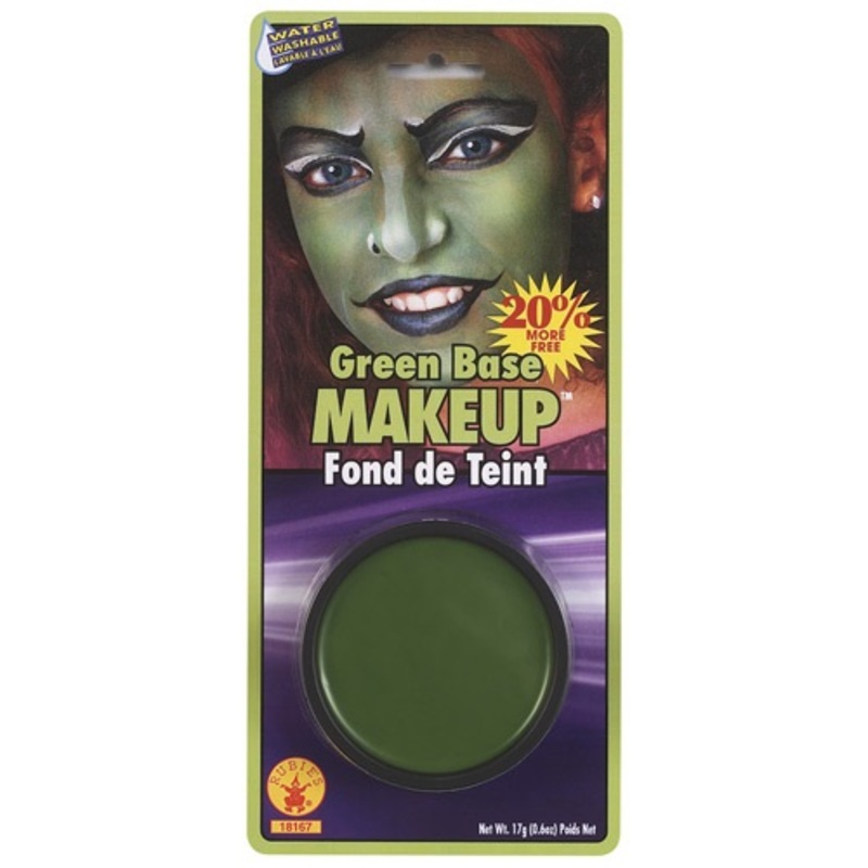 Green Face Makeup