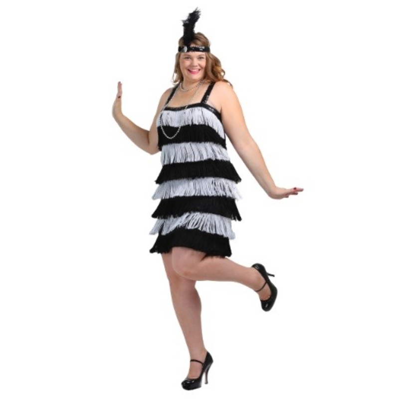 Jazz Time Honey Plus Size Women's Costume Dress