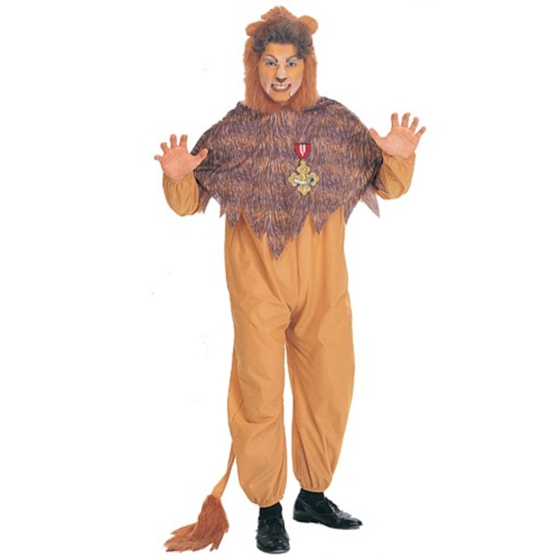 Plus Size Cowardly Lion Costume for Men