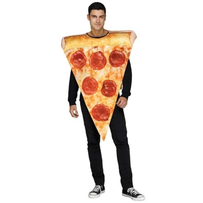 Adult Photoreal Pizza Slice Costume