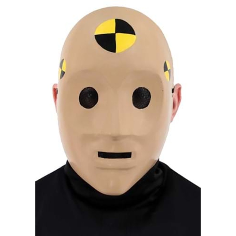 Crash Test Dummy Mask for Adults