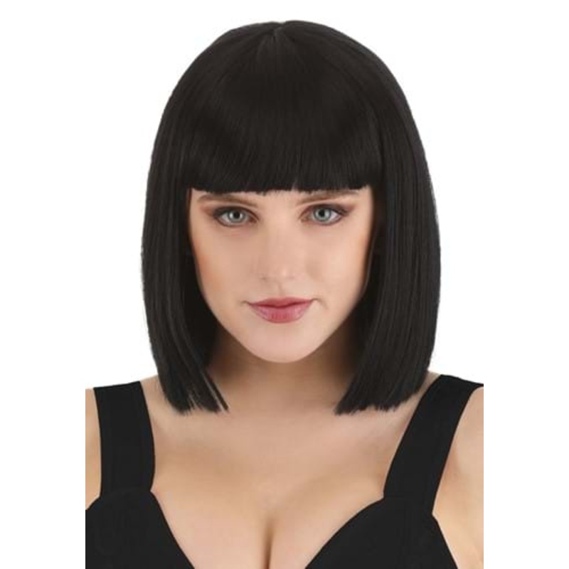 Deep Black Bob Wig for Women
