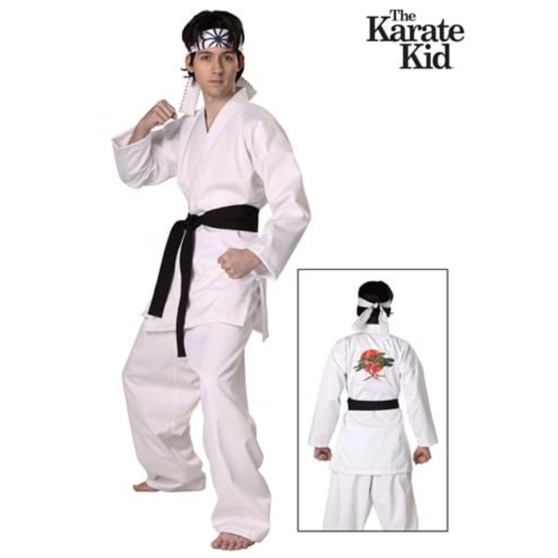 Authentic Karate Kid Daniel San Costume for Adults X-Small