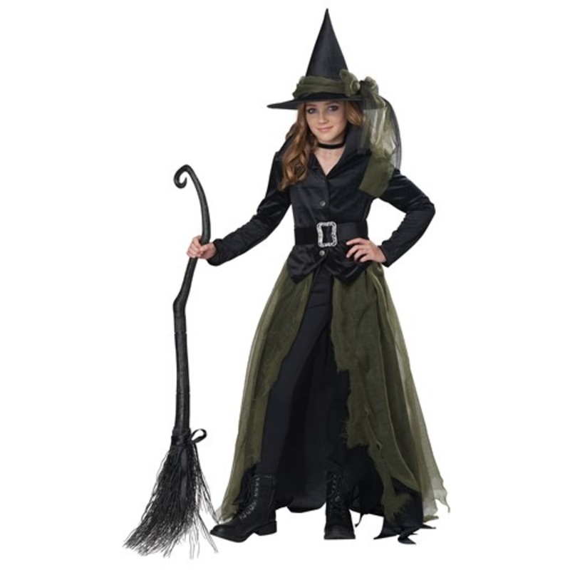 Cool Witch Girl's Costume Medium