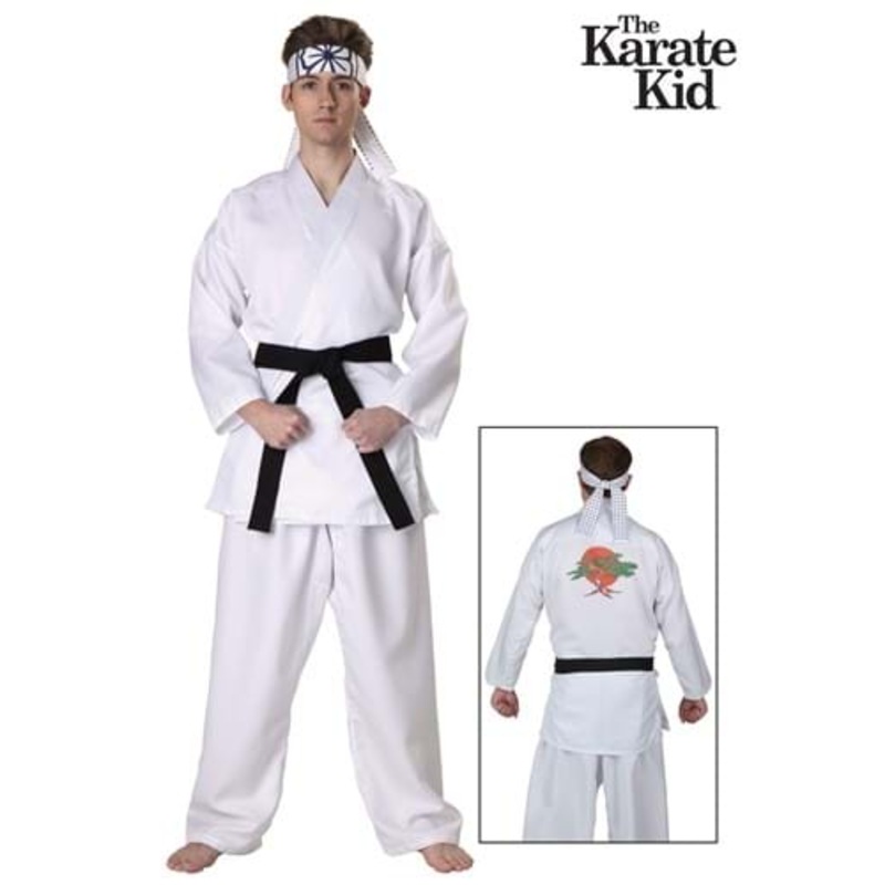 Karate Kid Plus Size Daniel San Costume for Men  2X