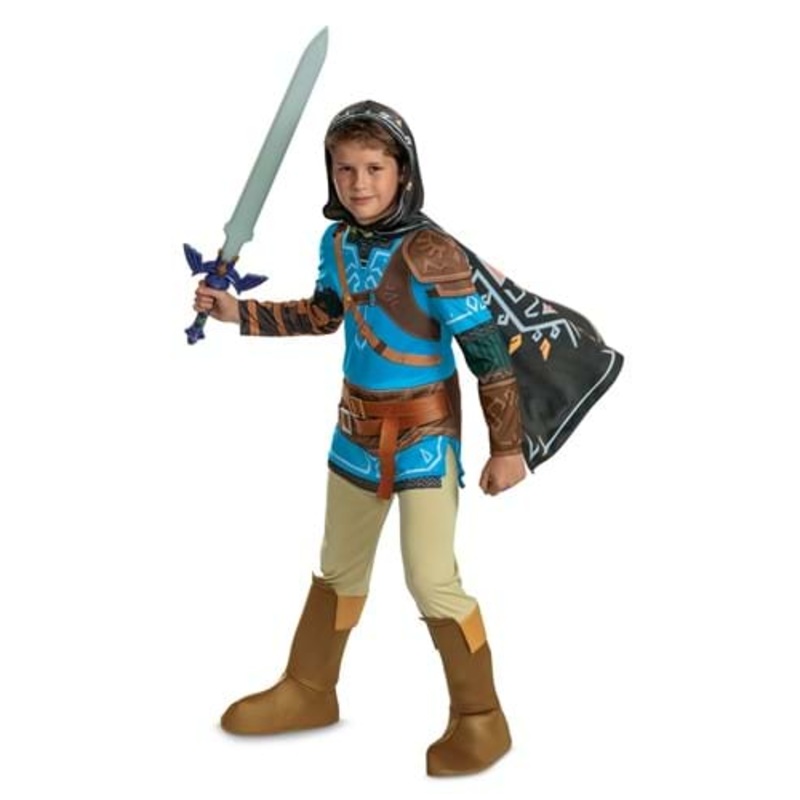 Legend of Zelda Tears of the Kingdom Deluxe Costume for Boys Small
