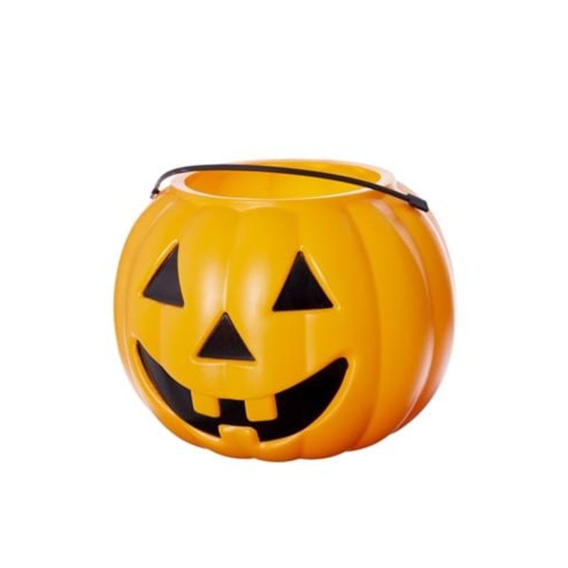 Orange Pumpkin Trick-or-Treat Bucket Standard