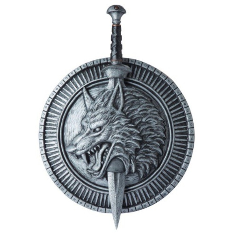 Wolf Master Sword and Shield Weapon Set Standard