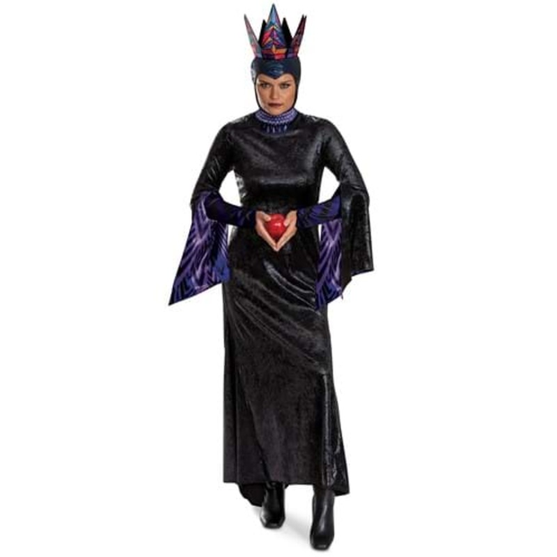 Women's Deluxe Snow White Live Action Evil Queen Costume Small