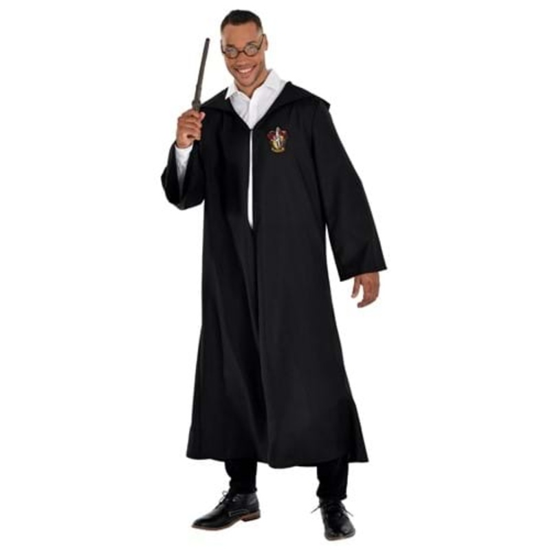 Adult Harry Potter Black Costume Robe Standard