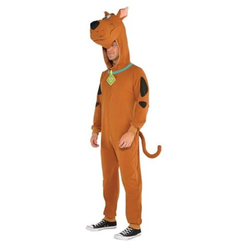Adult Zipsters Zipster Scooby Doo Costume Large/X-Large