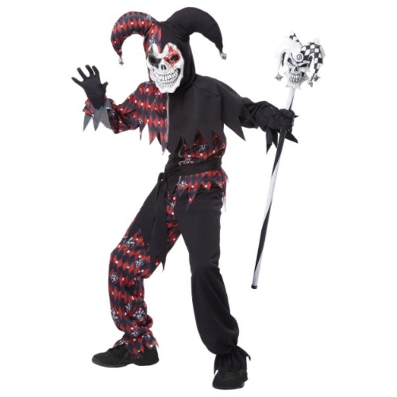 Child's Sinister Jester Costume Small (6-8)