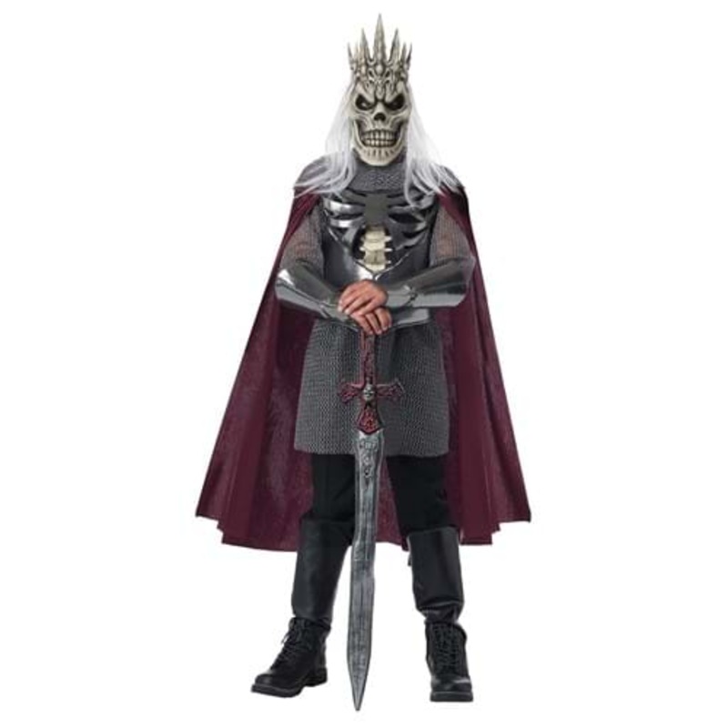 Fearsome Skeleton King Child Costume Large