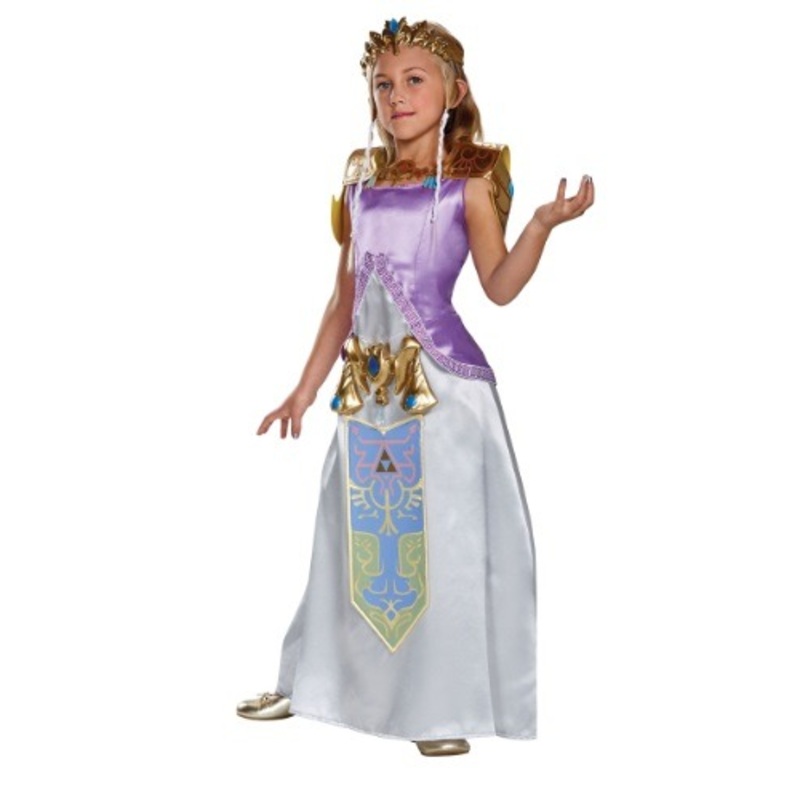 Girl's Deluxe Zelda Costume Size 4/6