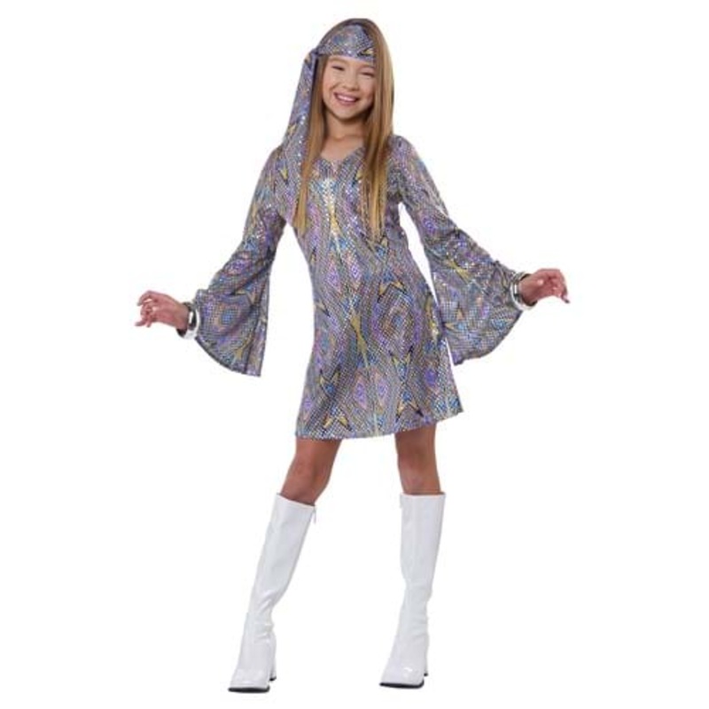 Girl's Disco Darling Costume Medium (8-10)