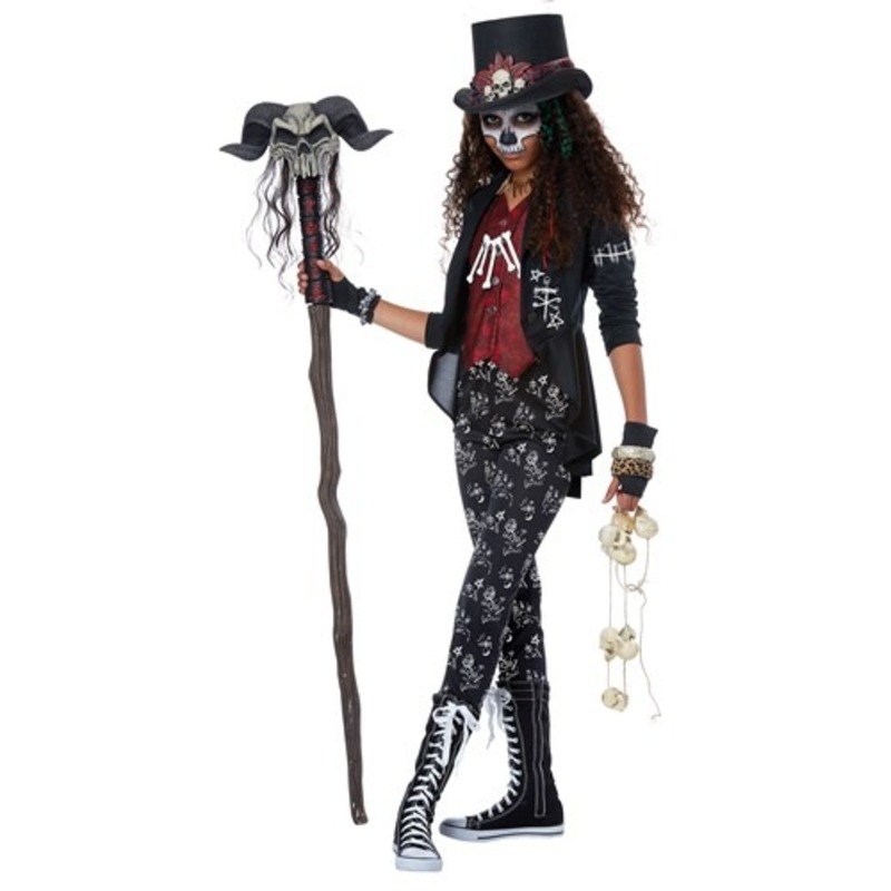 Girl's Voodoo Charm Costume Medium