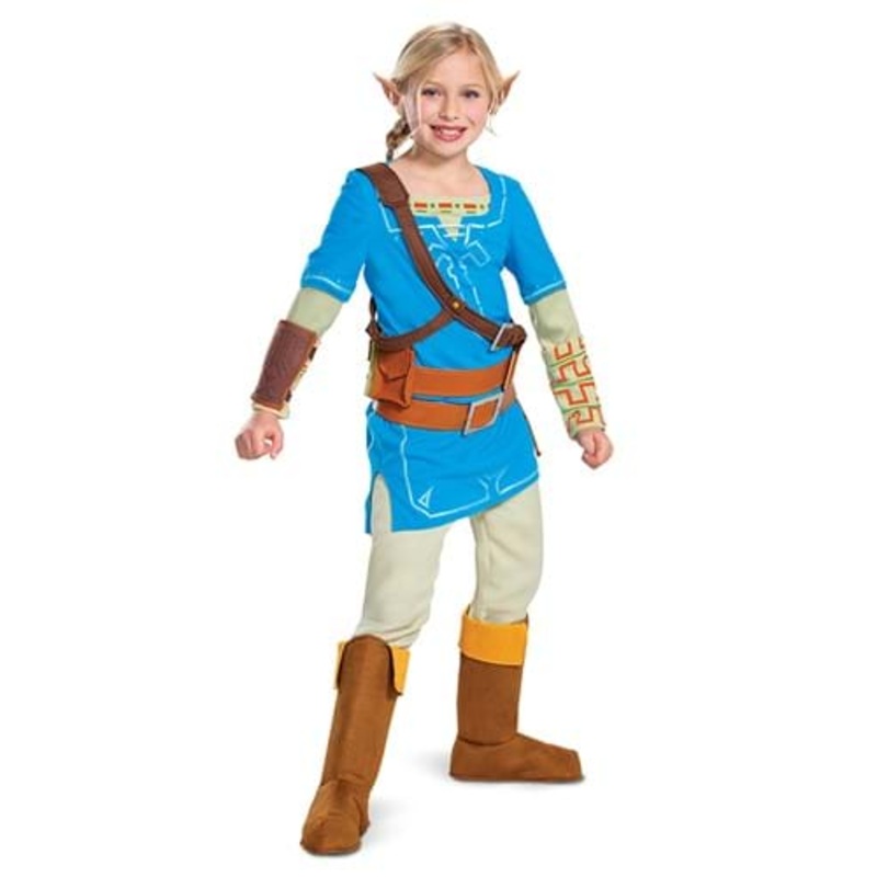 Kids Link Breath of the Wild Prestige Costume Size 4/6
