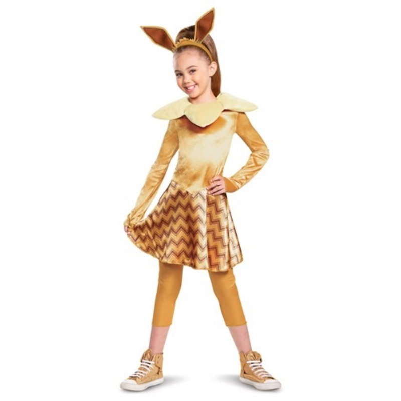 Pokmon Deluxe Eevee Costume for Girls  Size 4/6