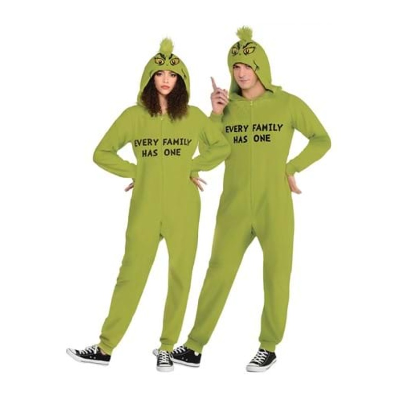 Zipster The Grinch Adult Costume Small/Medium